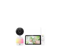 Leapfrog 5.5 inch Touch Screen 1080p Pan & Tilt Wi-Fi Baby Monitor in White LeapFrog White