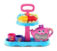 LeapFrog 603203 Musical Rainbow Party Learning Toy and Pretend Play Educational Tea Set for Children with Shape Sorter, Lights and Songs, Multi-Colou