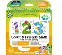 LeapFrog 80-460700 LeapStart Book, 3D Scout and Friends Math with Problem Solving, Level 1
