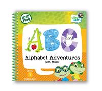 Leapfrog Alphabet Adventures Activity Book 3D , English | Thirty-plus 3D activities teach ABCs and exploration skills; works with all LeapStart systems. Ages 2-5