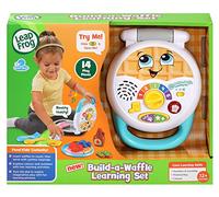 LeapFrog Build-a-Waffle Learning Set, Role Play Kitchen Toy with Lights, Music, Colours & Counting, Toddler Gift for ages 12, 18, 24+ months, English Version