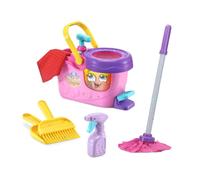 Leapfrog Clean Sweep Pink Mop & Bucket Play Set