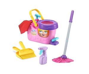Leapfrog Clean Sweep Pink Mop & Bucket Play Set