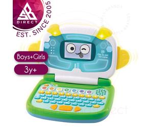 LeapFrog Clic The ABC 123 Kid's Laptop│To Learn Numbers & Letters│3years+│Green