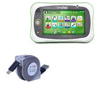 LeapFrog LeapPad Ultimate Cable, BoxWave® [miniSync] Retractable, Portable Sync Cable for LeapFrog Epic | LeapPad Ultimate