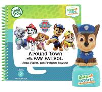 LeapFrog Leapstart Reading Buddies: Around Town With PAW Patrol, PAW Patrol Book, Educational & Interactive Fun, Compatible With LeapStart Systems, For Ages 3, 4, 5+ Years, English Version