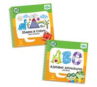 LeapFrog LeapStart Level 1 Preschool Activity Book Bundle with Alphabet Adventures, Shapes and Colors