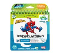 LeapFrog LeapStart Pre-K (Level 2) Marvel’s Spider-Man Vocabulary Adventure Words & Listening Skills Activity Book (English Version)