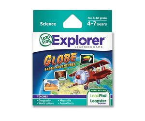 Leapfrog Leapster Explorer E Globe World Explorer Game