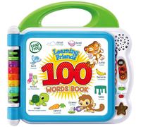 LeapFrog Learning Friends 100 Words Baby Book Educational & Interactive Playbook Toy Toddler & Pre School Boys & Girls 1, 2, 3, 4+ Year Olds One Size