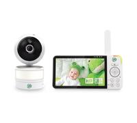 LeapFrog LF915HD Video Baby Monitor with 5” 720p HD LCD Display, 360° Pan & Tilt with 8X Zoom Camera, Color Night Vision, Night Light, Two-Way Intercom, Smart Sensors