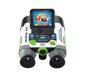 Leapfrog Magic Adventures Binocular Camera, English | Discover animals, plants and habitats through games, 720+ facts and 340 real life BBC photos & videos. Ages 5+