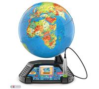 LeapFrog Magic Adventures Globe, Interactive Childrens Globe, Educational Smart Globe for Kids with 2.7 Inch LCD Screen, Toys for Children with Games