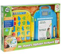 LeapFrog Mr Pencil's Alphabet Backpack Interactive Learning Toy, Educational Baby Toy with LCD Screen, Interactive Toy with Letters and Sounds for Toddlers and Kids Boys and Girls from 2, 3, 4 Years