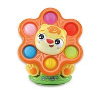 LeapFrog Pop & Count Lion, Sensory Suction Cup Toy with Squishy Buttons, 6 Colourful Poppers for Tactile Play, Cause & Effect Learning, Learning Toy for Ages 6, 12, 18 Months +, English Version