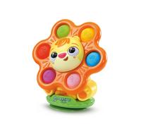 LeapFrog Pop & Count Lion, Sensory Suction Cup Toy with Squishy Buttons, 6 Colourful Poppers for Tactile Play, Cause & Effect Learning, Learning Toy for Ages 6, 12, 18 Months +, English Version