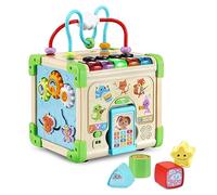 LeapFrog Touch & Learn Wooden Activity Cube (English Version)