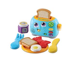 Leapfrog Yum-2-3 Toaster, English | Interactive toaster teaches foods, colours and numbers through breakfast play with eggs, bacon, toast & jam. Ages 12+ months