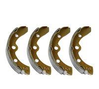 LEAPGOMAX Club Car Replacement Brake Shoes for Club Car DS 1981-1994 Carryall (Manual Adjust) Club Car Rear Brake Shoes OEM Club Car 101146302（4Pcs-Long