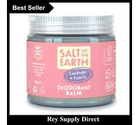 Leaping Bunny Approved Deodorant Balm - 60g Plastic-Free Lavender Vanilla