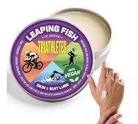 Leaping Fish Triathletes Skin & Suit Lube - Prevents Chafing Throughout Your Triathlon - 60g Tin. Made in The UK.