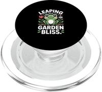 Leaping Into Garden Bliss Frog Gardening Joy PopSockets PopGrip for MagSafe