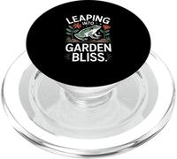 Leaping Into Garden Bliss Frog Gardening Joy PopSockets PopGrip for MagSafe