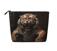 Leaping Tiger Women's toiletry and cosmetic bag, unisex toiletry storage bag, personal care storage bag