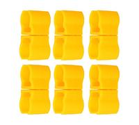 Leapiture 10Pcs Outdoor Football Training Flag Pole Clip Buckle Plastic Agility Training Pole, Coaching Stick Clip Connector for Soccer Drills, Hurdles
