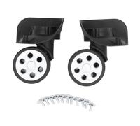 Leapiture 2 Suitcase Wheels Luggage Wheel Accessories Universal Wheels Silent and Shock-Absorbing Suitable for Most Suitcases