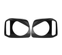 Leapiture 2pcs Car Front Headlight Cover Headlamp Trim Decor Replacement for Jimny 2007-2017