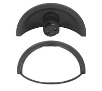 Leapiture Forklift Rearview Mirror Wide Angle Blind Spot Mirror Semicircular Convex Adjustable for Most Forklifts