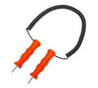 Leapiture Ice Fishing Safety Spikes Retractable Ice Safety Spikes Outdoor Ice Safety Picks Fishing Ice Safety Equipment for Frozen Lake Fishing