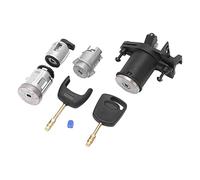 Leapiture Ignition Switch Replacement for Fiesta MK5 Door Lock Key Cylinder Set 2S61 A22050 BM 1479660 Ignition Door Lock Set Ignition Lock Cyclinder