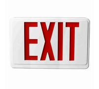 Leapiture LED Emergency Exit Sign Fire Exit Light IP30 Protective Grade Long Lasting Red Exit Sign AC85-265V for Business Building