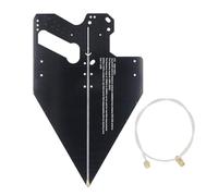 Leapiture Log Periodic Antenna Wireless 0.1-12GHz 7-12dBi Passive Direction Finding Antenna for Signal Locating Communication Testing