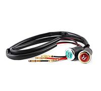 Leapiture Motorcycle Red Green Indicator Light Reverse and Neutral Gear Shifter Indicator Light Warning Lamp for 50 110 125 150 200 250cc ATV