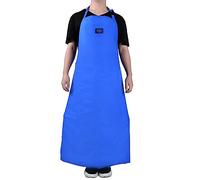 Leapiture Safety CryO Apron Cryogenic Ultra Low Temperature Apron Nitrogen Protective Apron Cryogenic Safety Gear for Cold Storage Freezer Room(100CM-blue)