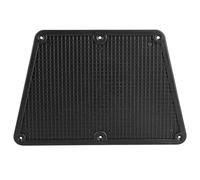 Leapiture Transom Pad Kayak Transom Mount Outboard Motor Pad Plastic Transom Outboard Plate Pad for Inflatable Boat Yacht Kayak Canoe Fishing Boat Black