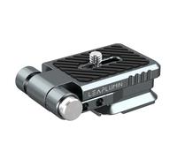 Leaplumin Aluminium Arca Swiss Clamp for Recording or Live Streaming | Auto-Locking Aluminum Arca Swiss Plate with Built-in Bubble Level, Tripod/Gimbal Safety Lock System for Canon/Sony/DJI Ronin