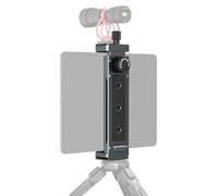 Leaplumin Tripod Adapter for iPad & Tablet, Aluminum Holder with 1/4" Screw, Universal Mount for iPad Mini & Most Tablets (4.7"-12.9")