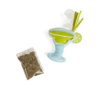 Leaps & Bounds Refillable Plush Margarita Cat Toy