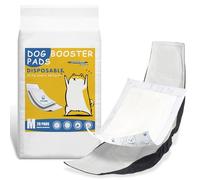 LeapSheep Dog Nappie Liners Super Absorbent Disposable Dog Diaper Pads for Male & Female Dogs, Cloud-Like Softness, Secure Adhesion to All Nappies, Comfortable for Dog Pants Incontinence (M, 20)