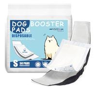 LeapSheep Dog Nappie Liners Super Absorbent Disposable Dog Diaper Pads for Male & Female Dogs, Cloud-Like Softness, Secure Adhesion to All Nappies, Comfortable for Dog Pants Incontinence (S, 20)