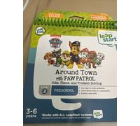 LeapFrog Leapstart Preschool: Around Town with Paw Patrol Activity Book (3D Enhanced)