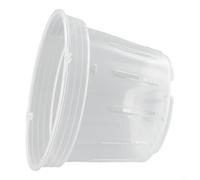 lear Plastic with Pots Orchid Drainage Holes - Air Home Root Visibility for Sizes Small/Medium/Large/XL Pp Plant Containers for Circulation Ga(Medium)