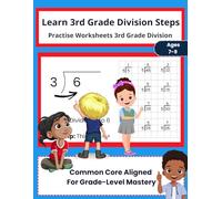 Learn 3rd Grade Division Steps: Practise Worksheets 3rd Grade Division