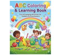 Learn ABC with Coloring Fun: Letter Tracing Practice, Alphabet Coloring Pages, Fine Motor Skills Activities, Preschool Learning Workbook for Boys & Girls (Learn & Play Activity Series)