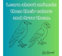 Learn about animals then their colors and draw them: Animal encyclopedia for children & with coloring & and drawing