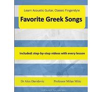 Learn Acoustic Guitar, Classic Fingerstyle: Favorite Greek Songs: Volume 13